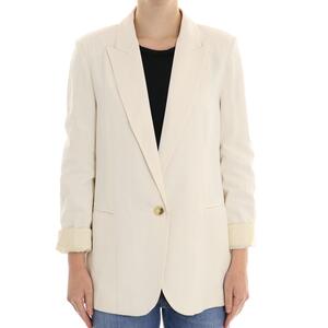 BLAZER MONOPETTO PANNA